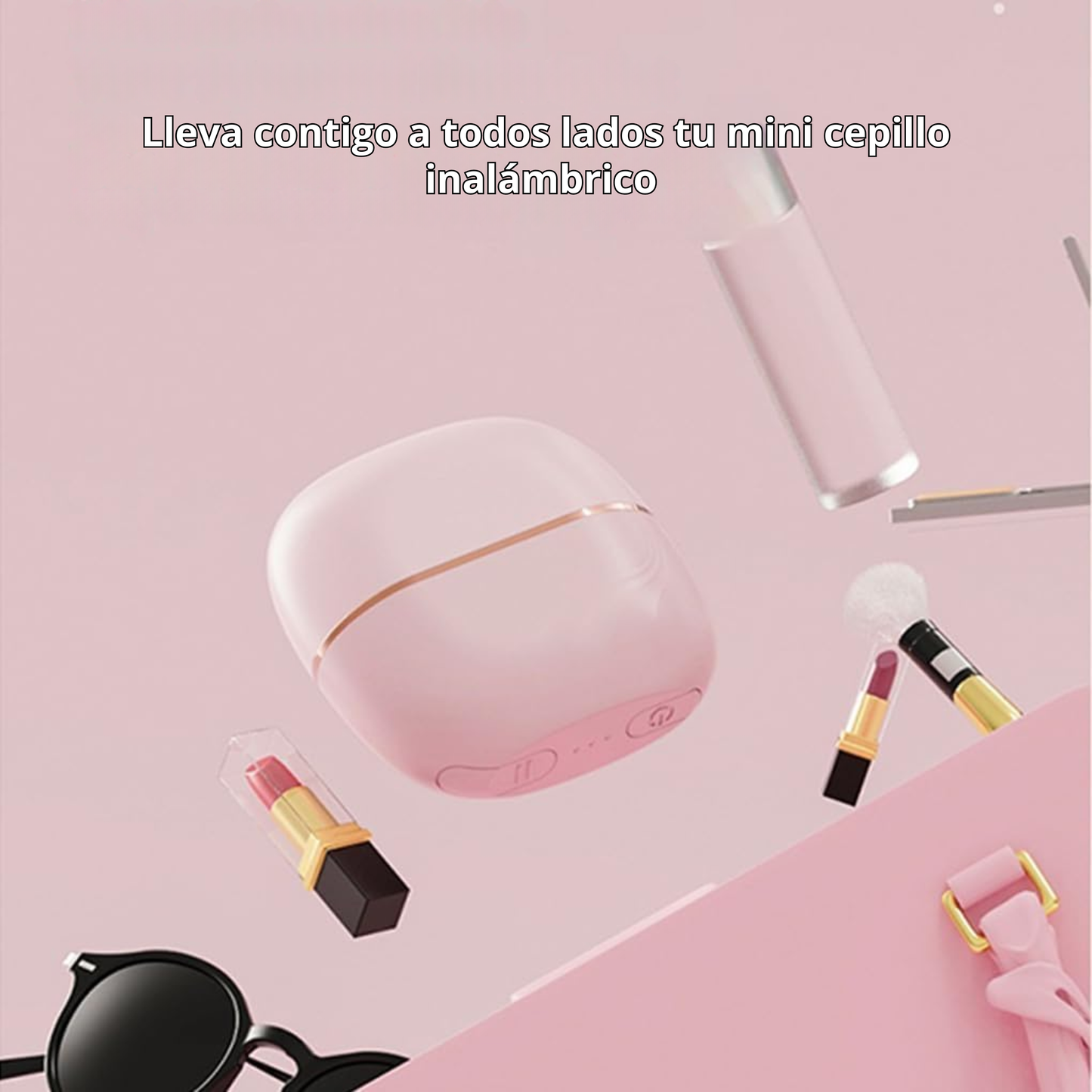 Mini Peine Alisador de Cabello Portatil